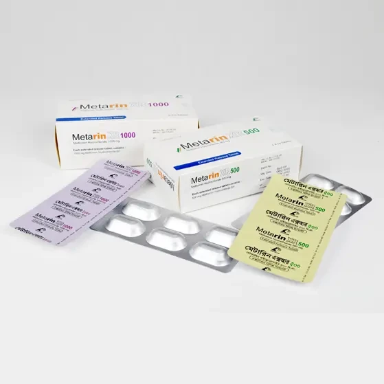 Pack Image: Metarin XR 500 mg Tablet (5 x 10)