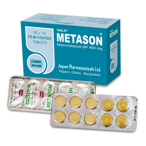 Pack Image: Metason 400 mg Tablet (10 x 10)