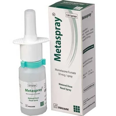 Pack Image: Metaspray 50 mcg Nasal Spray (120 metered sprays)
