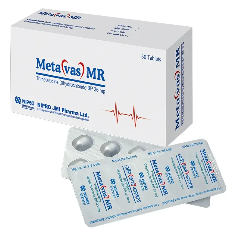 Pack Image: Metavas MR 35 mg Tablet (6 x 10)