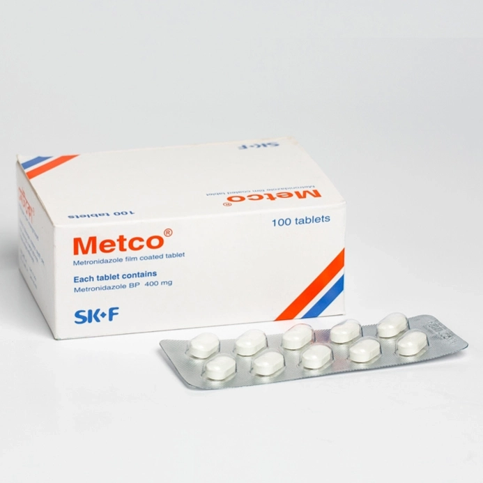 Pack Image: Metco 400 mg Tablet (10 x 10)