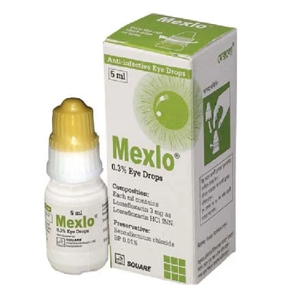 Pack Image: Mexlo 0.3% Eye Drop (5 ml drop)