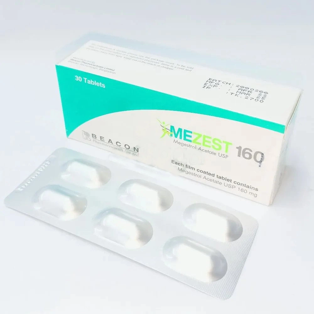 Pack Image: Mezest 160 mg Tablet (5 x 6)