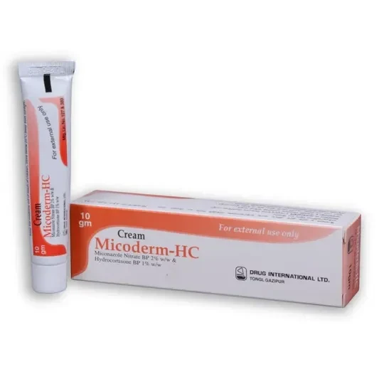 Pack Image: Micoderm-HC 2% 1% Cream (10 gm tube)