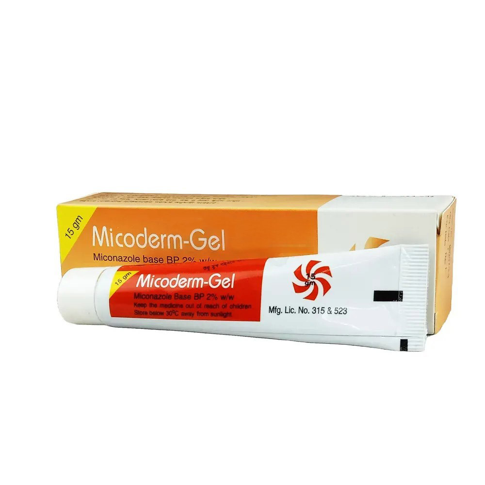 Pack Image: Micoderm 2% w Oral Gel (15 gm tube)