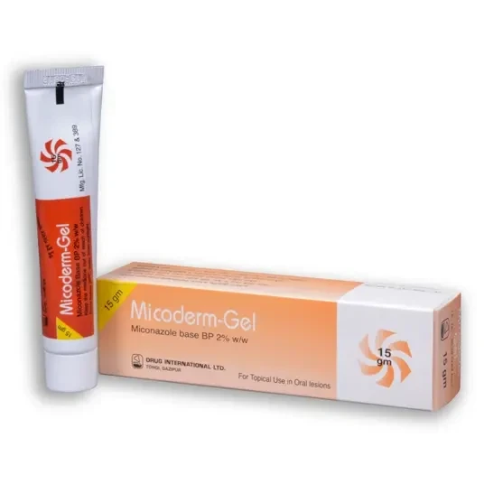 Pack Image: Micoderm 2% w Oral Gel (15 gm tube)