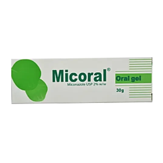 Pack Image: Micoral 2% w Oral Gel (30 gm tube)