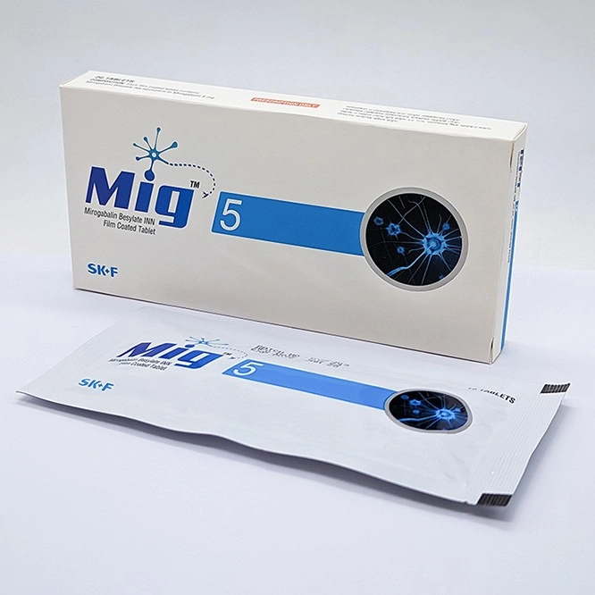 Pack Image: Mig 5 mg Tablet (2 x 10)