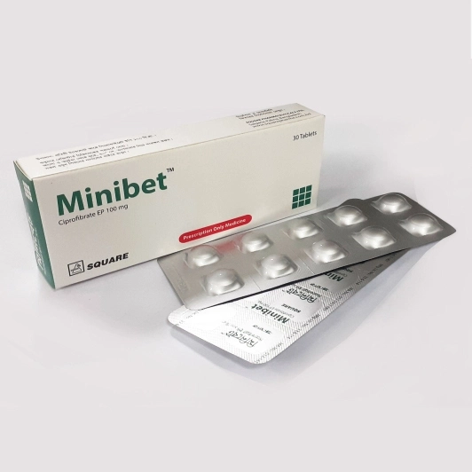 Pack Image: Minibet 100 mg Tablet (3 x 10)