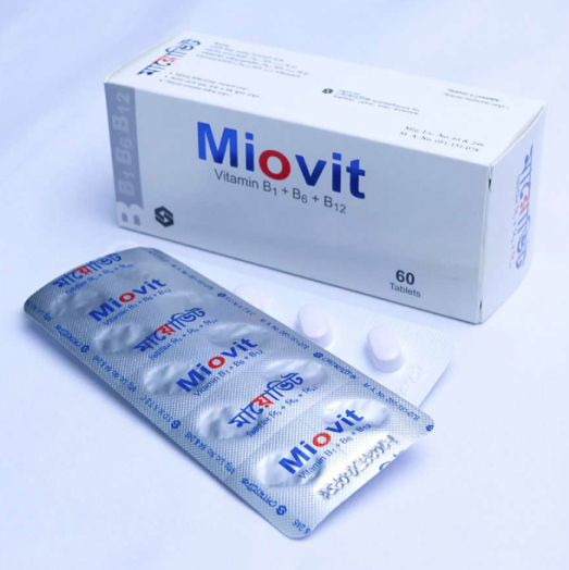 Pack Image: Miovit 100 mg Tablet (6 x 10)