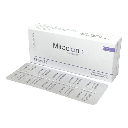 Pack Image: Miraclon 1 mg Tablet (5 x 10)