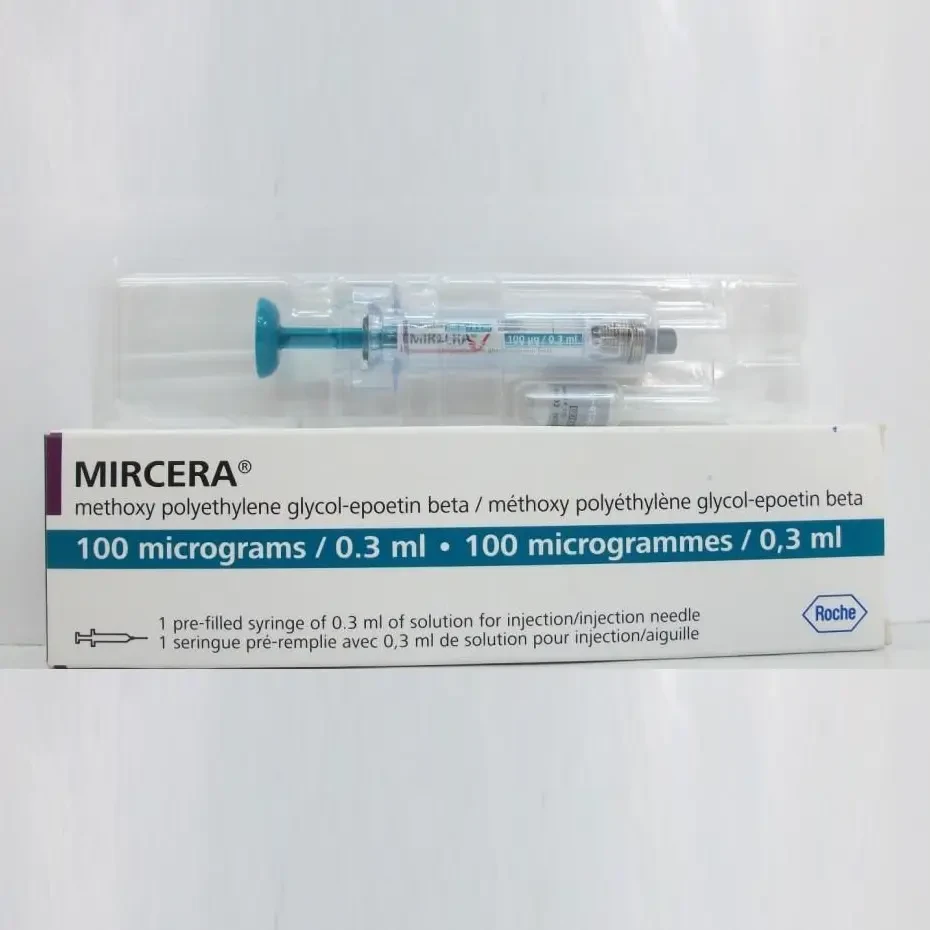 Pack Image: Mircera 100 µg Injection (100 µg pre-filled syringe)