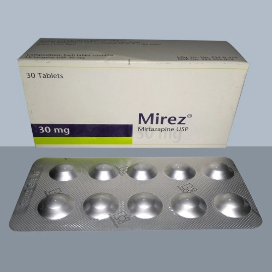 Pack Image: Mirez 30 mg Tablet (3 x 10)