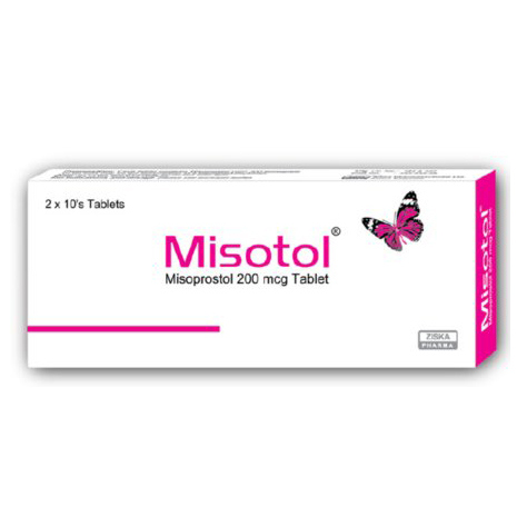 Pack Image: Misotol 200 mcg Tablet (2 x 10)