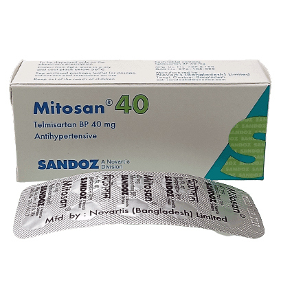 Pack Image: Mitosan 40 mg Tablet (3 x 10)