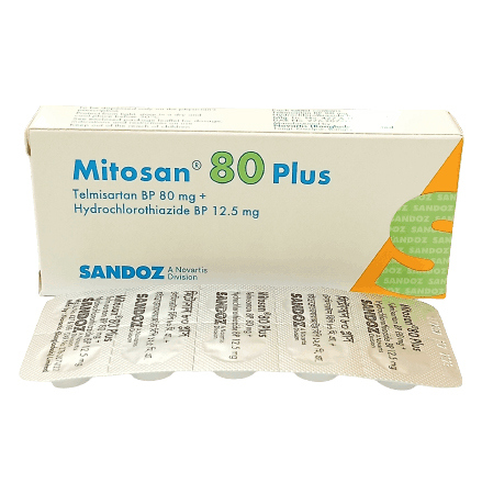 Pack Image: Mitosan Plus 80 mg Tablet (3 x 10)