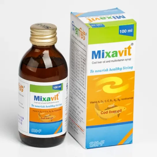 Pack Image: Mixavit  Syrup (100 ml bottle)