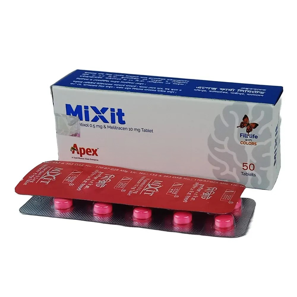 Pack Image: Mixit 0.5 mg Tablet (5 x 10)
