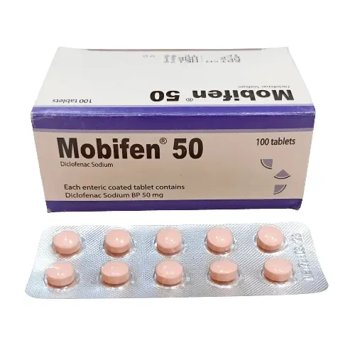 Pack Image: Mobifen 50 mg Tablet (10 x 10)