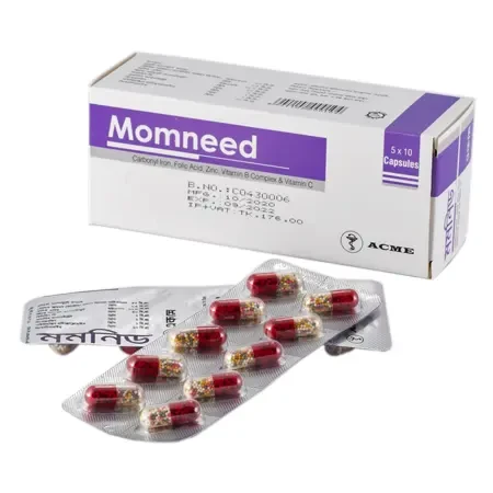 Pack Image: Momneed  Capsule (5 x 10)