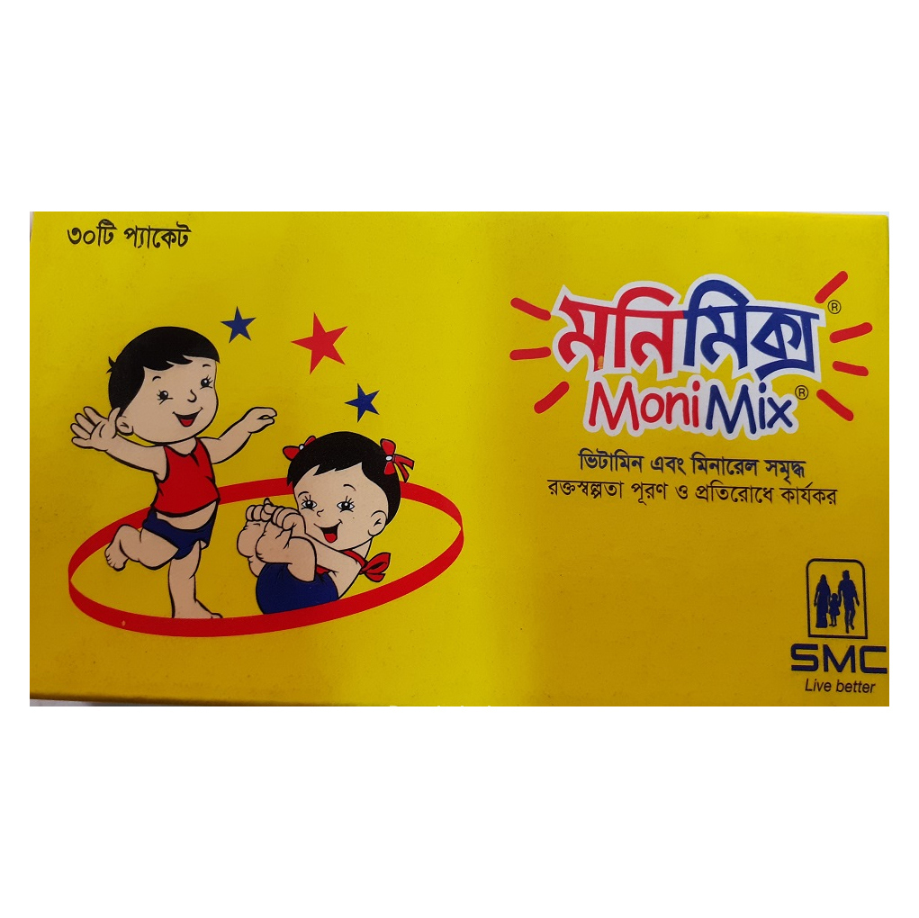 Pack Image: MoniMix 1 gm Powder (1 gm sachet)