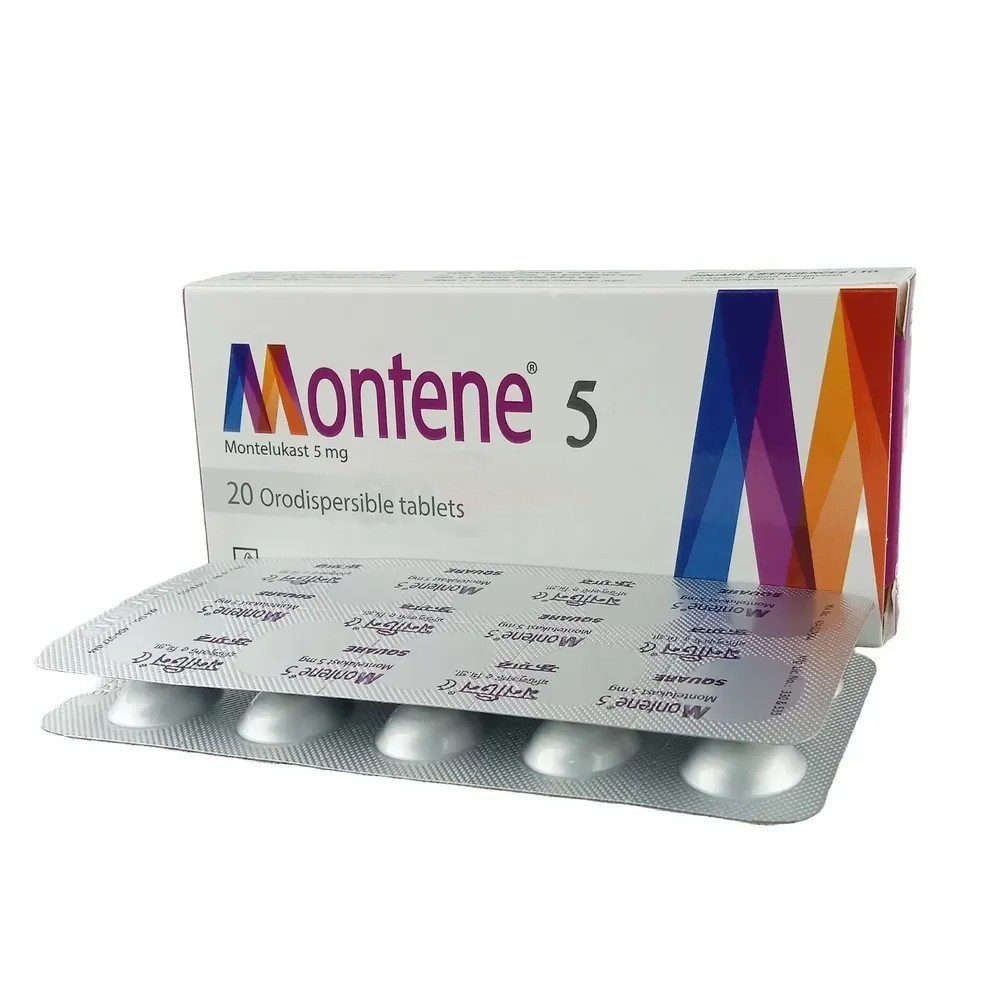 Pack Image: Montene 5 mg Tablet (2 x 10)