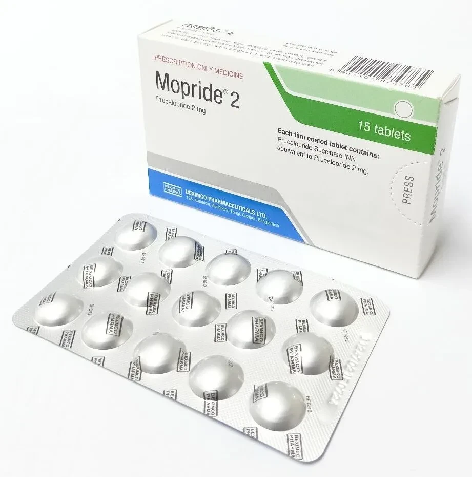 Pack Image: Mopride 2 mg Tablet (1 x 15)