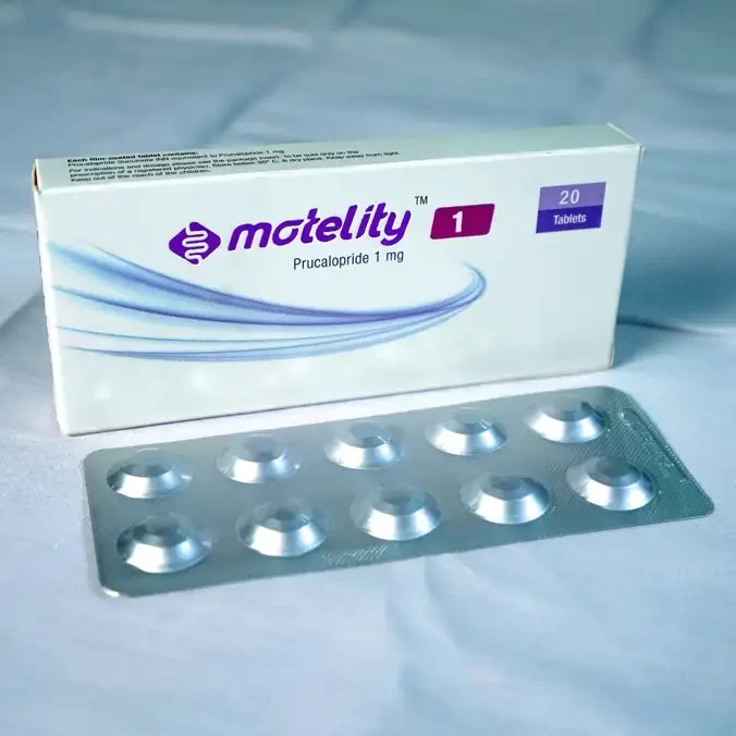 Pack Image: Motelity 1 mg Tablet (2 x 10)