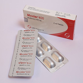 Pack Image: Moxier 400 mg Tablet (2 x 6)