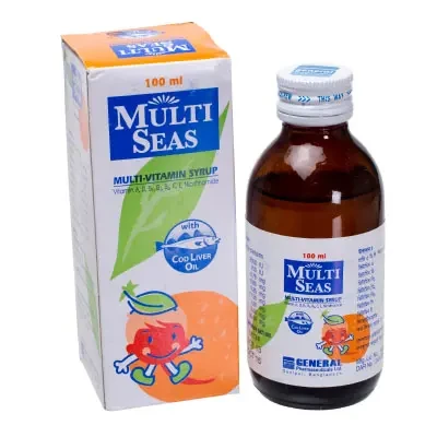 Pack Image: Multi Seas Syrup (100 ml bottle)