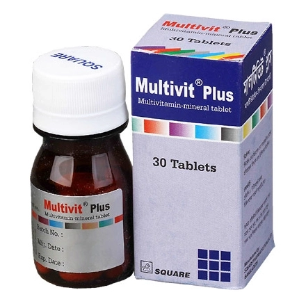 Pack Image: Multivit Plus  Tablet (1 x 30)