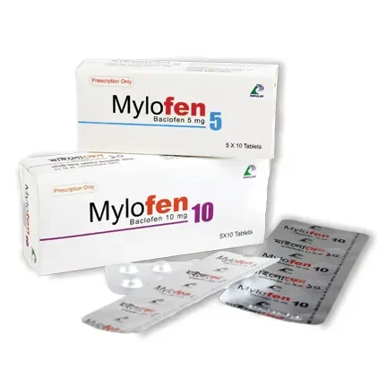 Pack Image: Mylofen 5 mg Tablet (5 x 10)