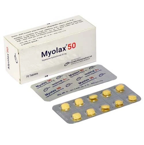 Pack Image: Myolax 50 mg Tablet (7 x 10)