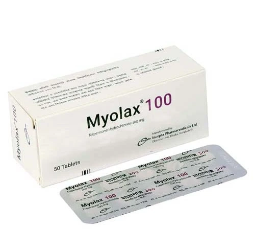 Pack Image: Myolax 100 mg Tablet (5 x 10)