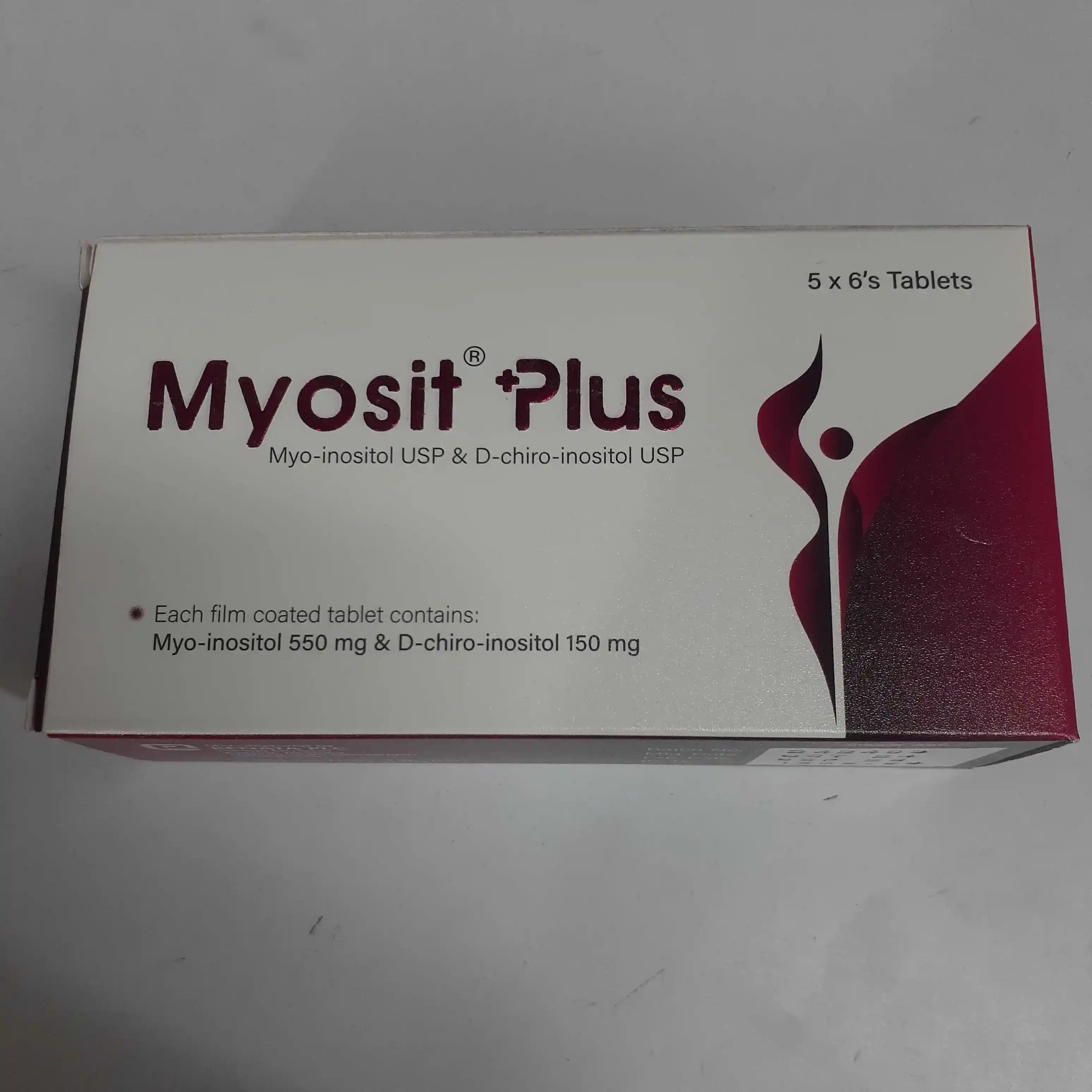 Pack Image: Myosit Plus 150 mg Tablet (5 x 6)