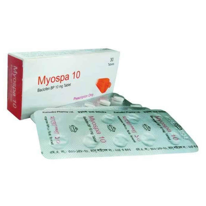 Pack Image: Myospa 10 mg Tablet (3 x 10)