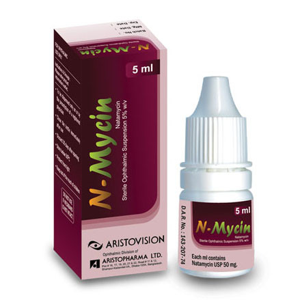 Pack Image: N-Mycin 5% Suspension (5 ml drop)