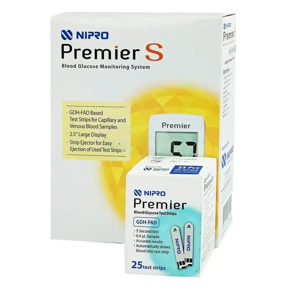 Pack Image: NIPRO Premier S Glucometer (Each device)