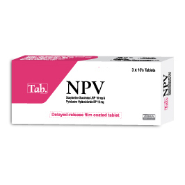 Pack Image: NPV 10 mg Tablet (3 x 10)
