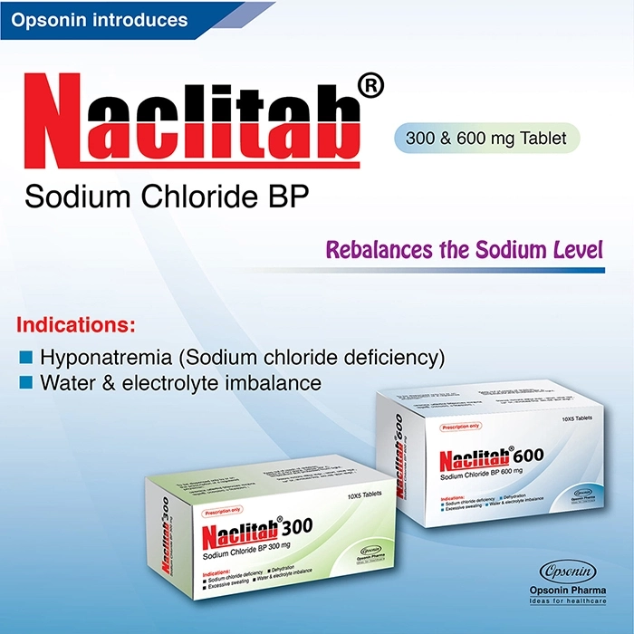 Pack Image: Naclitab 300 mg Tablet (5 x 10)