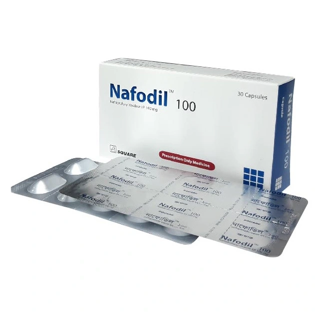 Pack Image: Nafodil 100 mg Capsule (3 x 10)