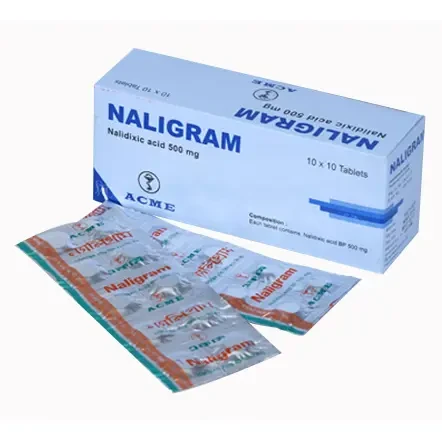 Pack Image: Naligram 500 mg Tablet (100's pack)