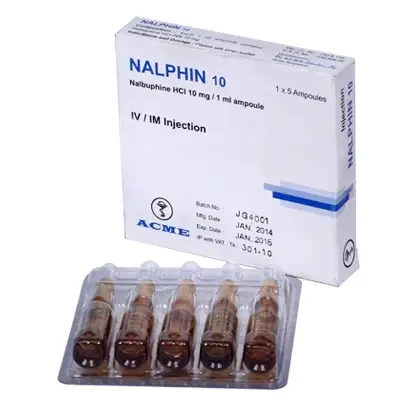 Pack Image: Nalphin 10 mg Injection (1 ml ampoule)