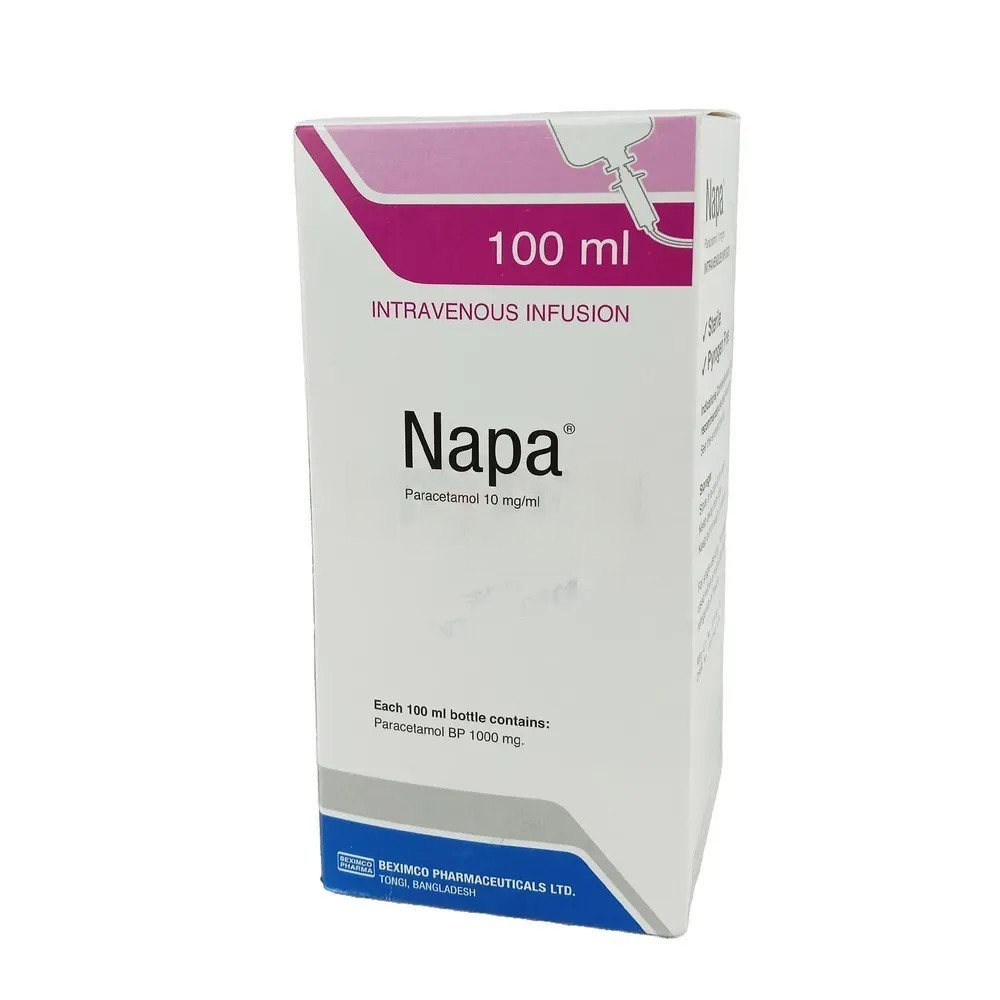 Pack Image: Napa 10 mg Injection (100 ml bottle)