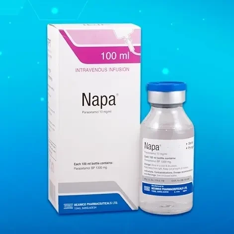 Pack Image: Napa 10 mg Injection (100 ml bottle)