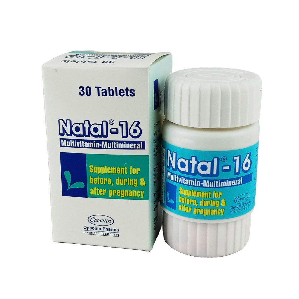Pack Image: Natal-16  Tablet (1 x 30)