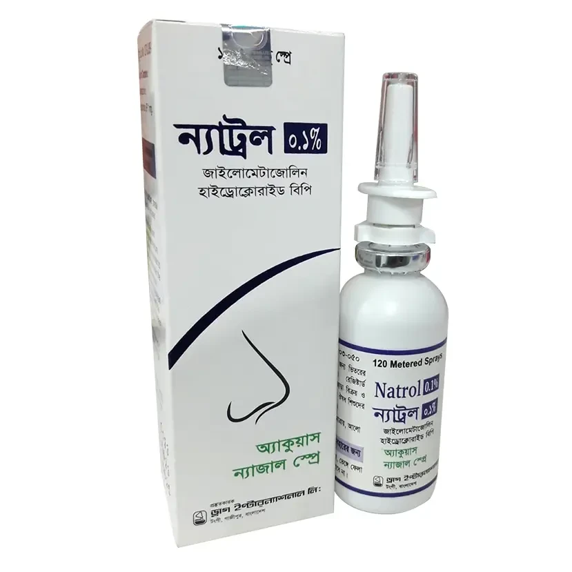 Pack Image: Natrol 0.1% Nasal Spray (120 metered spray)
