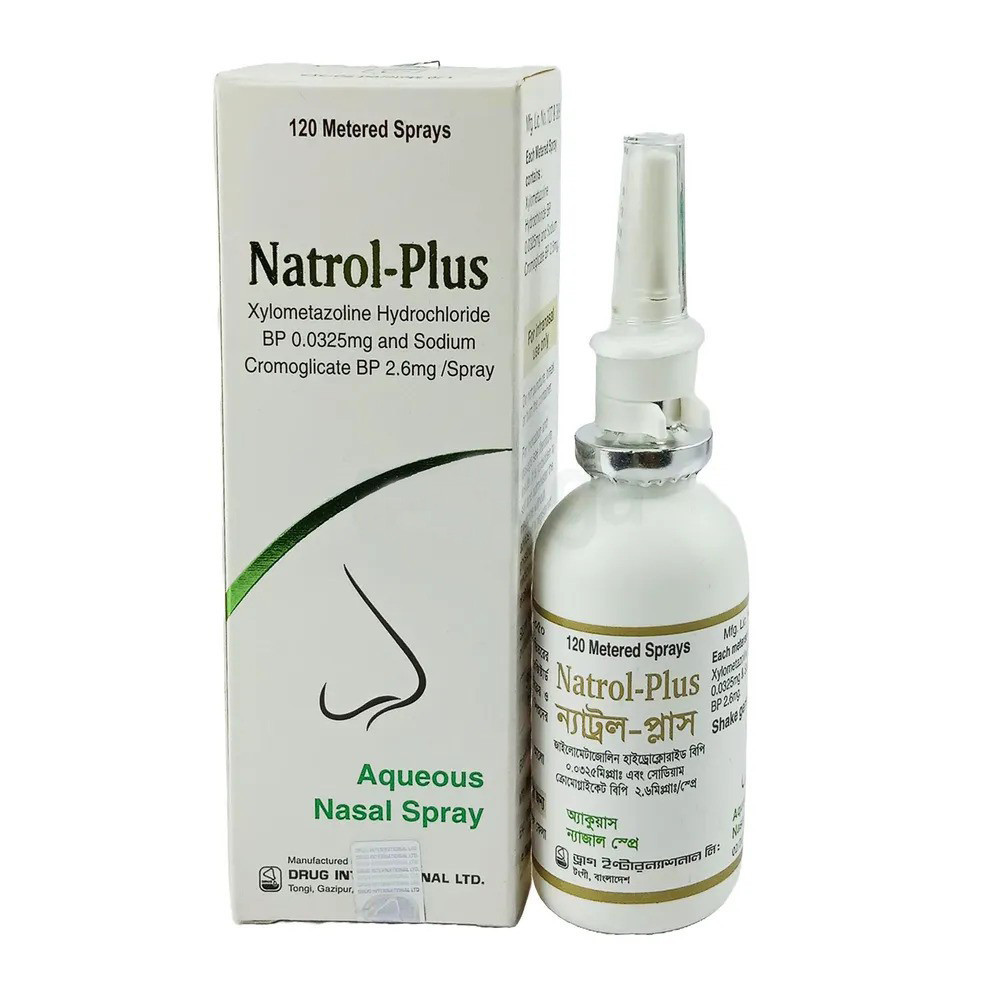 Pack Image: Natrol plus (2.6 mg Nasal Spray (120 metered sprays)