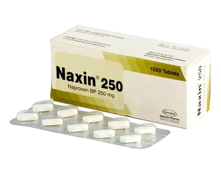 Pack Image: Naxin 250 mg Tablet (5 x 10)