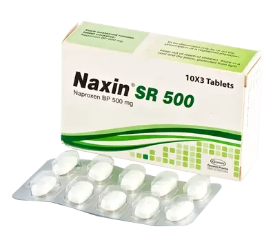 Pack Image: Naxin SR 500 mg Tablet (3 x 10)